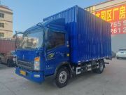 货车 单排 2021年 重汽豪沃4.2米黄牌厢式货车